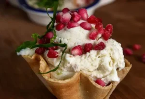 helado en nogada